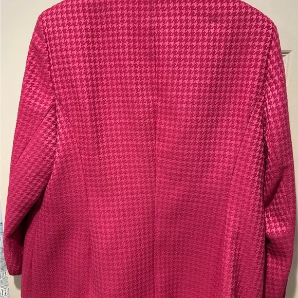Escada Pink Houndstooth Blazer - Picture 4 of 10